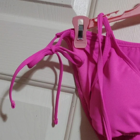 Juicy Couture Hot Pink Rhinestone Cherry 🍒 Bikini Set 🆕 - Picture 6 of 9